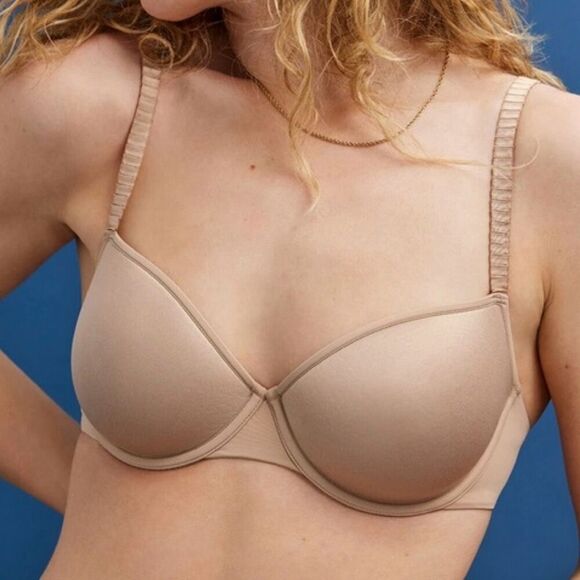 ThirdLove Other - ThirdLove Women's 24/7 Classic T-Shirt Bra Beige Size 32H